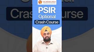 PSIR Optional Crash Course at Vajiram and Ravi [upl. by Neimad]