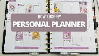 How I Use My Health Planner planwithme healthplanner personalplanner [upl. by Yllitnahc]