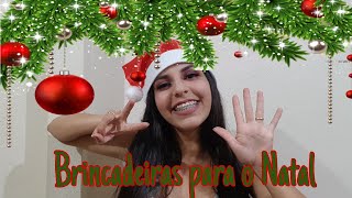 7 brincadeiras para o Natal [upl. by Suirauqram]