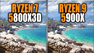 5800X3D vs 5900X Benchmarks – 15 Tests  Tested 15 Games and Applications [upl. by Aray]