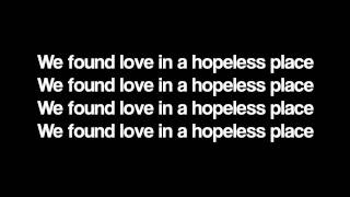 Rihanna  We Found Love LYRICS [upl. by Royd758]