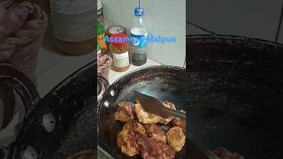 Assamese malpua l malpua food amardip5418 [upl. by Ahsla]