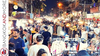 The Sunday Night Market in Chiang Mai 2023 [upl. by Ardied]