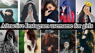 Instagram names ideas  top 20 attractive Instagram Username for girls username ideas  Names Buzz [upl. by Pantin41]