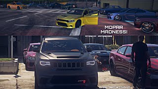 PC GTA FiveM MOPAR MADNESS 2021 Charger Redeye2022 Ghouls 50 HellcatsGhoulsScats TAKEOVER [upl. by Roch153]