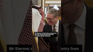 Keir Starmer meets Saudi Crown Prince Mohammed bin Salman in Riyadh [upl. by Toile]