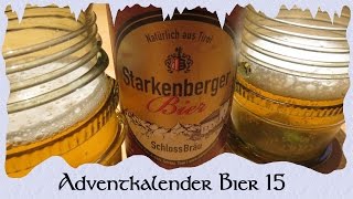 Bieradventkalender 15 Starkenberger Bier SchlossBräu BiV 16 [upl. by Duffie839]