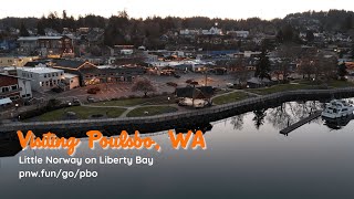 Visiting Poulsbo Viking Little Norway on Liberty Bay in Washington State [upl. by Bradney971]