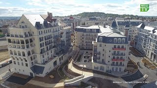 Écoquartier des Bergères Inauguration de la Villa Medicis [upl. by Lesslie]