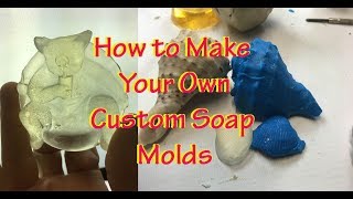 Make Your Own Re usable Reformable Soap Molds and Melt and Pour Soap [upl. by Maxia]