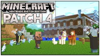 WALDANWESEN LAMAS  SCHATZKARTEN amp MEHR  Die NEUEN Patchnotes  MINECRAFT SWITCH EDITION [upl. by Ibby]