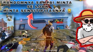 RANDOM 📢 ANJIR AIMNYA NGEJAR GITU😱MATCH SINGKAT LAGI JADI B4BV RIFEV TEROOS😭 freefire new [upl. by Nashner754]