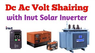 VOLT SHARING ACDC  with INVT inverter [upl. by Gibbs]