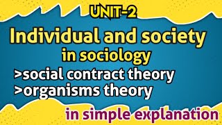 Individual and society in sociologyindividual and societyindividual and society in Hindinursing [upl. by Ahsiener]