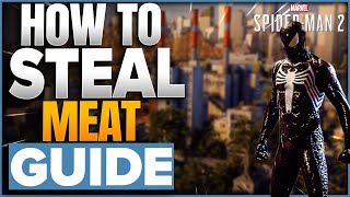 How To Steal The Meat In Marvels Spider Man 2 [upl. by Cusick628]