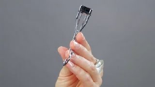 How to Use an Eyelash Curler  Makeup Tool Guides [upl. by Ahcsas]