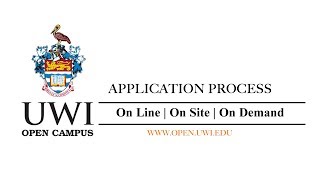 The UWI Open Campus Application Process [upl. by Mcnelly973]