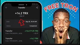 Claim FREE TRX NOW  Fast Withdrawal to Trust Wallet 15 TRON Daily [upl. by Dar]