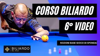 6°VIDEO  CORSO DI BILIARDO [upl. by Asserrac]