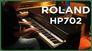 Premium Digital Piano for Your Home Roland HP702 Review and Demo [upl. by Treblig]