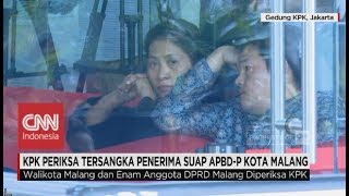 KPK Periksa Wali Kota Malang amp 6 Tersangka Lain Terkait Suap APBD [upl. by Beaulieu]