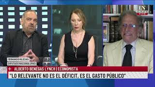 Benegas Lynch el quotprócerquot de Javier Milei quotLo realmente relevante es el gasto públicoquot [upl. by Bandler]