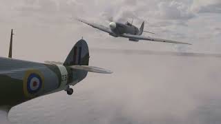 RAF Hurricane amp Spitfire  Restore to Flight Project Part 2 Blender 42 [upl. by Adnilg]