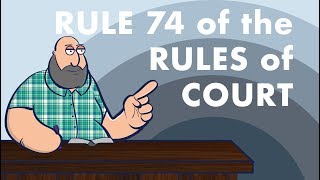 Rule 74 of the Rules of Court SPECIAL PROCEEDINGS [upl. by Lakin173]