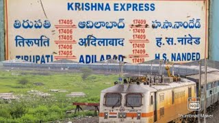 COMPLETE DETAILS OF 1740517406 KRISHNA EXPRESS [upl. by Hardman]