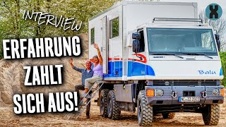 ExMilitär Lkw umgebaut zum Reisemobil – Geheimtipp Bucher Duro – Interview [upl. by Ricker778]