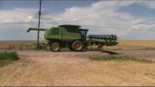 Grubb amp Sons Belt Wheat Harvest [upl. by Yngad]