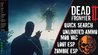 Dead Frontier 2 GAMEPLAY  QUICK SEARCH LOOT ESP  AND MORE  UPDATE 21022024 [upl. by Hguh]