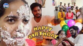 Tera happy birthday  vivekmalhotra  Birthday 🎁 Party  Bollywood song  trending song b’day [upl. by Schug]