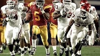 2005 Orange Bowl 2 Oklahoma 120 vs 1 USC 120 part 2 of 2 [upl. by Gurl]