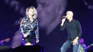 Eros Ramazzotti amp Emma Marrone Cose Della Vita 20 Dicembre 2016 Mediolanum Forum Milano [upl. by Ertemed401]