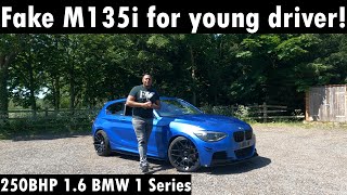 BMW 118i F21 Stage 2 Review  Rear wheeldrive Golf GTI rival [upl. by Berneta]