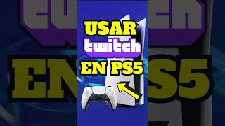 👉Cómo HACER STREAM en TWITCH desde PS5 Playstation 5 shorts tutorial ps5 clips tutoriales [upl. by Linis67]