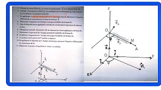 Examen 1 partie 1 Mécanique de point matériel S1 examen ibn tofail  SMPC SMIA ENSA MIPC MIp [upl. by Ramgad]