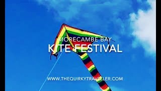 Morecambe Bay CatchtheWind Kite Festival Lancashire [upl. by Irish921]