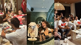 See Kerems private party with his friends Where is Hande [upl. by Alarise]