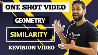 10th Geometry One Shot Video  Chapter No 1  Similarity  JR Tutorials [upl. by Atel]