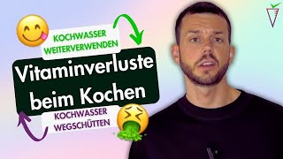 Achtung Vitaminverlust Kann man Kochwasser weiterverwenden [upl. by Neibaf]