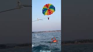 Goa beach Parasailing [upl. by Ssitruc]