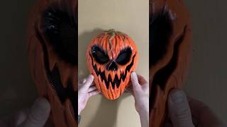 I transformed a Pumpkin Mask into VENOM diy art mask cosplay venom3 marvel halloween [upl. by Venita]