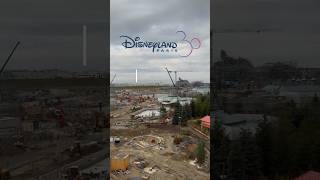 L’AVANCÉE DES TRAVAUX À DISNEY LAND PARIS 🚧 disney disneyland disneylandparis worldoffrozen [upl. by Ahcsas]