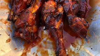 Smoked fried turkey wings recipe [upl. by Paradies]