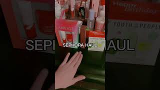 SEPHORA HAUL preppyyyskincareskincareproductspreppyproductsmakeuppreppyhaul [upl. by Ahsam]