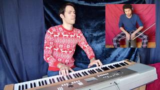 North Pole Express Ding Dong Merrily On High  Jon Schmidt Cover [upl. by Avelin870]