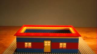 Lego huis bouwen Timelapse [upl. by Gerrit]