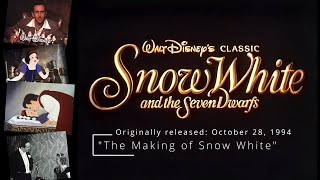 quotThe Making of Snow White and the Seven Dwarfsquot 1994  1080P [upl. by Nihsfa]